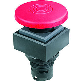 蘑菇头按钮按钮式开关 - QUARTRON® QXS - Georg Schlegel GmbH & Co. KG - IP65 / 瞬时