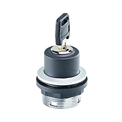 钥匙锁闭型按钮式开关 - SHORTRON® Zwischenbau SSSA12 - Georg Schlegel GmbH & Co. KG - IP65 / 不发光 / 圆形