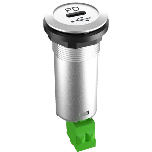 供电连接器 - RONTRON-R-JUWEL RRJ_USB_C_PD - Georg Schlegel GmbH & Co. KG - Socket / USB / 插入式