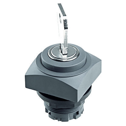钥匙锁闭型切换开关 - QUARTEX®-R QRSSA12E - Georg Schlegel GmbH & Co. KG - IP65 / 用于面板 / 不发光