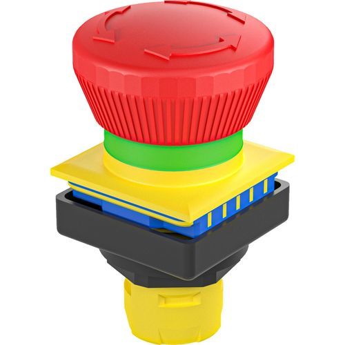 紧急制动按钮式开关 - OKTRON®-JUWEL OKJUV - Georg Schlegel GmbH & Co. KG - IP65 / IP67