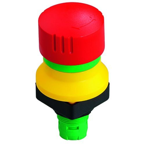 蘑菇头按钮按钮式开关 - QUARTRON-JUWEL® QXJUV - Georg Schlegel GmbH & Co. KG - 弹簧 / 紧急制动 / IP65
