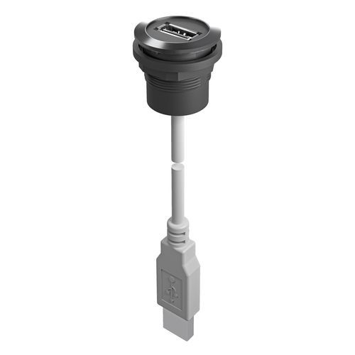 USB电连接器 - RRJVA_USB - Georg Schlegel GmbH & Co. KG - Jack / 圆形 / 不锈钢