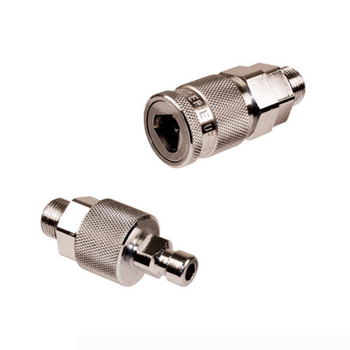 快速接头 - UF series - WALTHER-PRÄZISION/瓦尔特 - 液压 / 压缩空气 / 用于气体