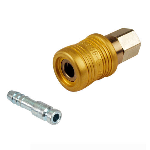 快速接头 - LS series - WALTHER-PRÄZISION/瓦尔特 - 压缩空气 / ISO / DIN