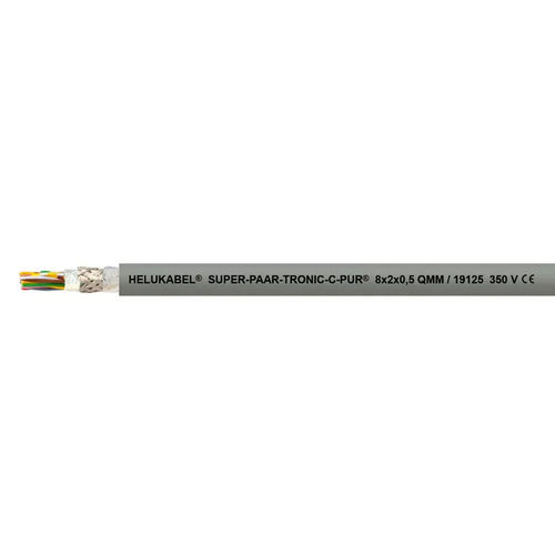 数据电缆 - SUPER-PAAR-TRONIC-C-PUR® - HELUKABEL/和柔电缆 - DIN / 防油 / 防紫外线