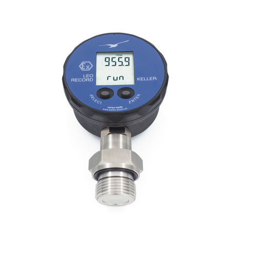 数字压力计 - LEO-Record-Ei  - KELLER Pressure AG - G 1/4 / NPT 1/4 / 铝制