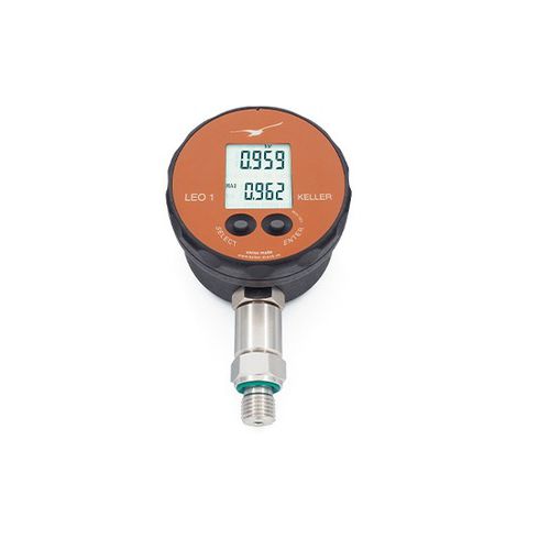 LCD显示压力计 - LEO1-Ei - KELLER Pressure AG - G 1/4 / NPT 1/4 / 不锈钢