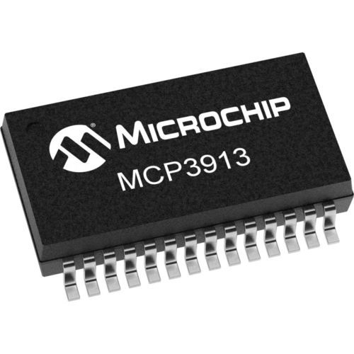 模拟变换器 - MCP3913 - Atmel - 高流速 / 多通道 / 24 bit