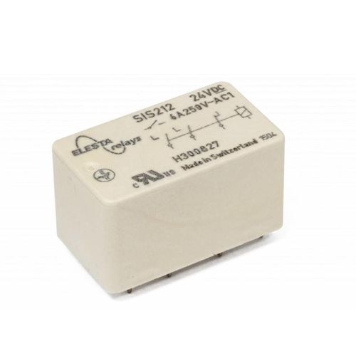 24Vdc机电式继电器 - SIS212 - ELESTA GmbH/德国ELESTA - 12Vdc / 110Vdc / 48Vdc
