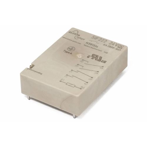 24Vdc机电式继电器 - SIF222 - ELESTA GmbH/德国ELESTA - 12Vdc / 110Vdc / 48Vdc