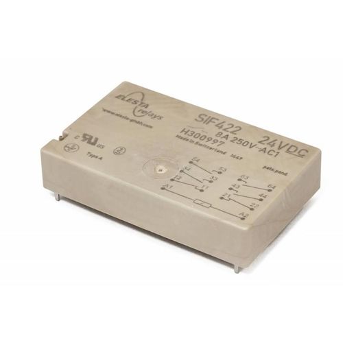 24Vdc机电式继电器 - SIF422 - ELESTA GmbH/德国ELESTA - 12Vdc / 110Vdc / 48Vdc