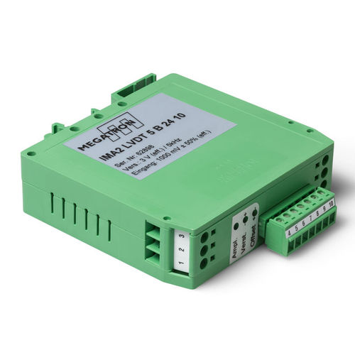 信号放大器 - IMA2LVDT - MEGATRON Elektronik GmbH & Co. KG - 模拟 / 绝缘 / 用于电感传感器和电阻传感器