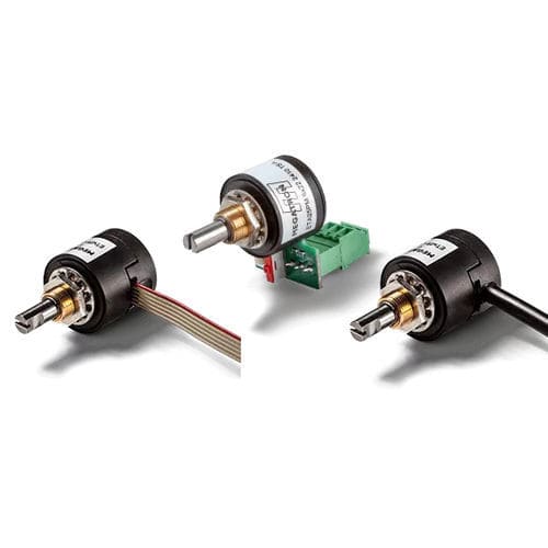 绝对值旋转编码器 - ETA25PM - MEGATRON Elektronik GmbH & Co. KG - 霍尔 / 12位 / 实心轴