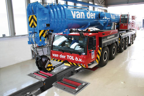 卡车制动台 - MBT 4200 LON W COMPETENCE - MAHA Maschinenbau Haldenwang GmbH & Co. KG - 滚筒