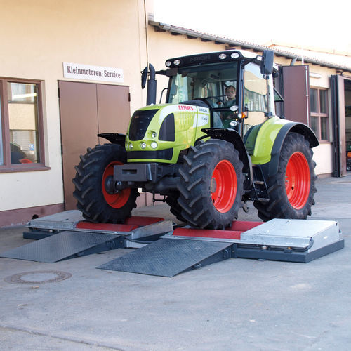 农用车制动台 - MBT 6200 LON W CLASSIC - MAHA Maschinenbau Haldenwang GmbH & Co. KG - 滚筒