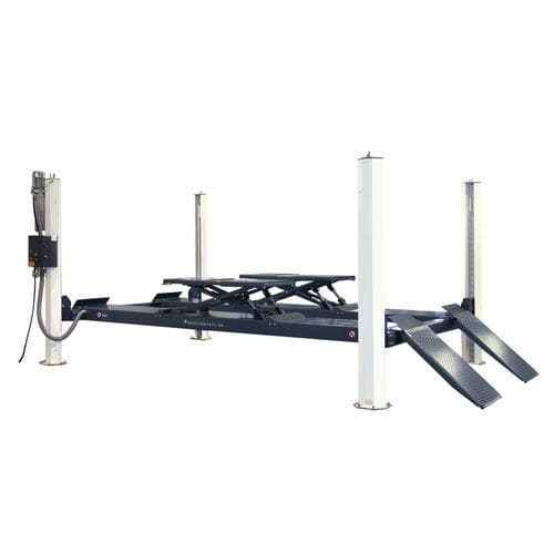 四柱汽车升降平台 - CARLIFT II 4.0 W - MAHA Maschinenbau Haldenwang GmbH & Co. KG - 4吨 / 电动液压 / 车用