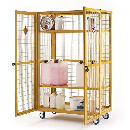 存储推车 - Quality Metal Products - 金属 / 搁板 / 用于带轮运输装置