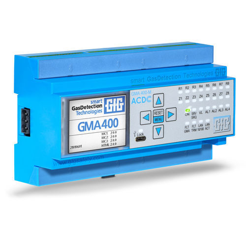 气体检测控制中心 / 多通路 - GMA400 - GfG - Gesellschaft für Gerätebau mbH/德国GfG - LCD 显示屏