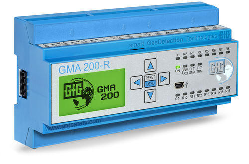 可编程继电器模块 - GMA200-RTD - GfG - Gesellschaft für Gerätebau mbH/德国GfG - 安全 / DIN导轨