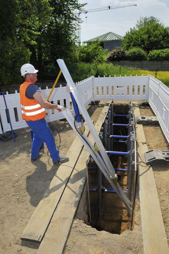 轻型沟槽支撑系统