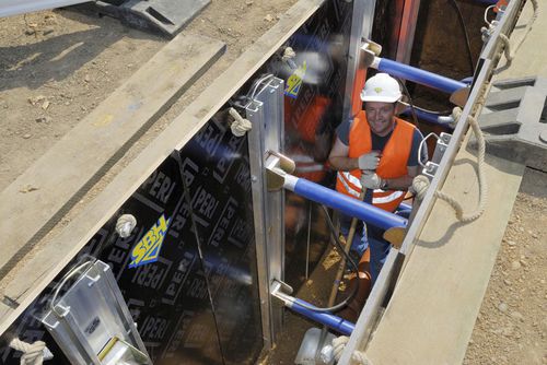 轻型沟槽支撑系统