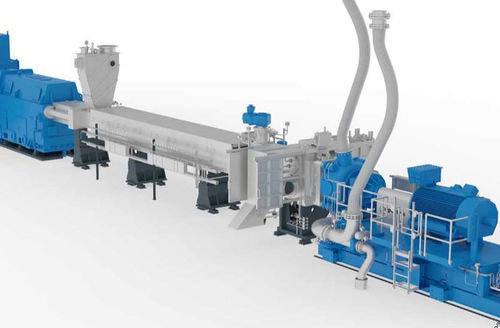 双螺杆挤出机 - ZSK MEGAcompounder - Coperion - 复合材料 / 用于HDPE / 用于LDPE