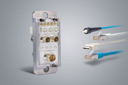 模块化连接器 - ODU GmbH & Co. KG - 数据 / 泊船码头用 / 高性能