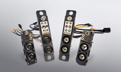 模块化连接器 - ODU-MAC® Power Connector - ODU GmbH & Co. KG - 供电 / 压接式 / 螺杆