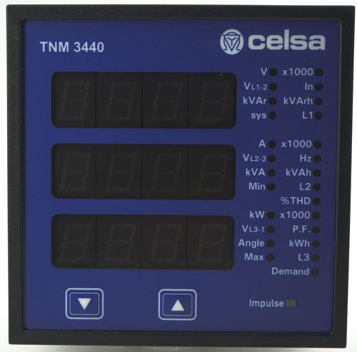 电力参数测量仪器 - TNM3440 - CELSA MESSGERATE ESPAÑA S.L. - 电 / 电流 / 数字