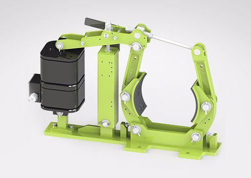 滚筒制动器 - EBA series - DELLNER BUBENZER Germany GmbH - 弹簧 / 手动松开 / 可调节