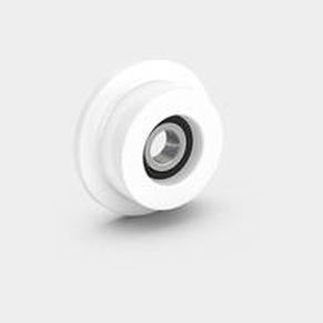凸缘轮子 - PEVOLON® - RÄDER-VOGEL RÄDER- UND ROLLENFABRIK GMBH & CO. KG - 实心轮 / 聚酰胺 / 轴承