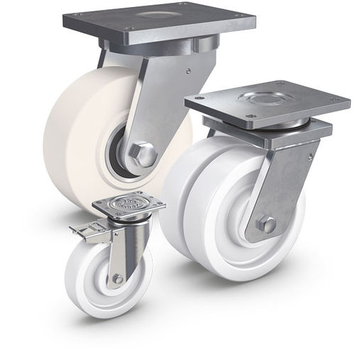 实心轮胎 - PEVOLON® - RÄDER-VOGEL RÄDER- UND ROLLENFABRIK GMBH & CO. KG - 钢 / 工业