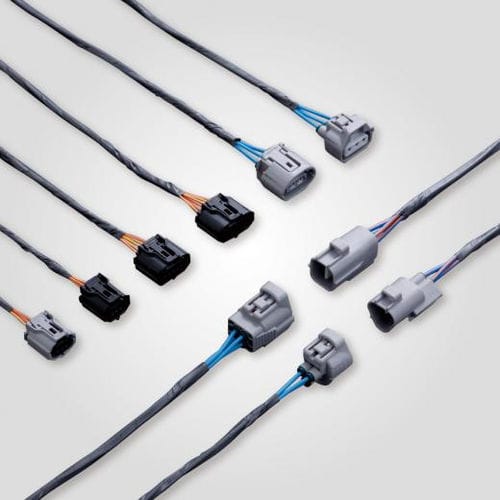 线缆束连接器 - Sumitomo Electric Ltd - 供电 / 长方形 / 高频率