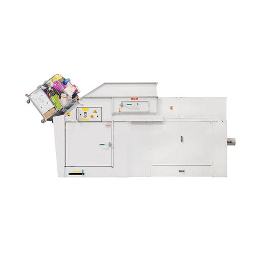 纸板箱打包压缩机 - HL 7009 - HSM GmbH + Co. KG - 用于纸张 / 用于塑料 / 卧式
