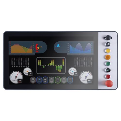 TFT显示器 - ERGO series - ESA elettronica - 多点触摸屏式 / 电容触摸屏式 / LED背光