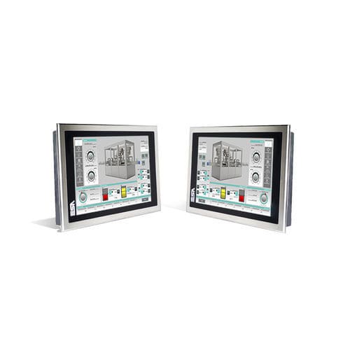 触摸屏工业平板电脑 - XS7 INOX - ESA elettronica - 电阻式触摸屏 / TFT LCD / LED背光
