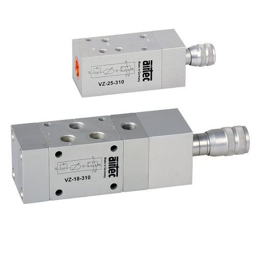 线轴气动分配器 - VZ series - AIRTEC Pneumatic - 小试 / 2位3通型 / 常闭