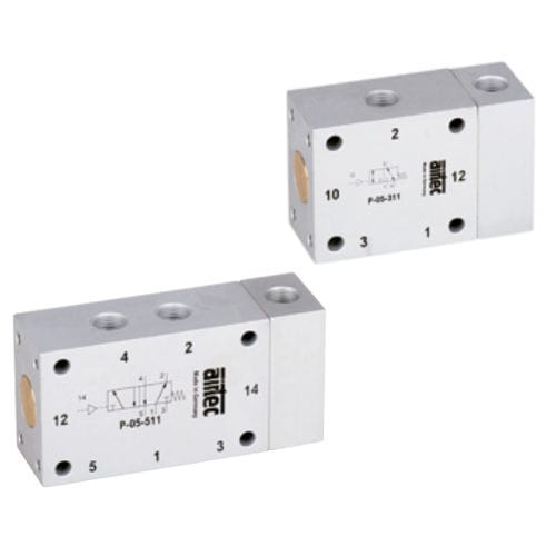 气动气动分配器 - P series - AIRTEC Pneumatic - 线轴 / 小试 / 2位3通型
