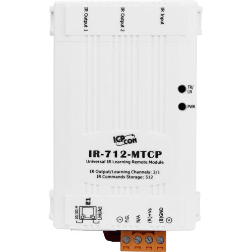 红外遥控器 - IR-712-MTCP - ICP-DAS - 按键可设置 / 工业 / 开/关