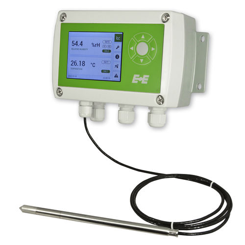高端温湿度传感器 - EE310 - E+E ELEKTRONIK/益加义 - 相对 / 绝对 / 壁挂安装