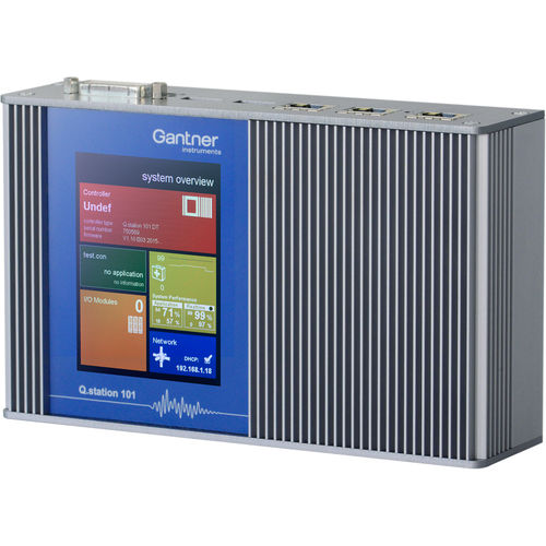 多通路数据采集系统 - Q.station 101D - Gantner Instruments - DIN导轨 / USB / 数字
