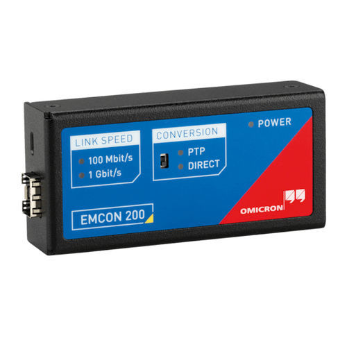 PTP变换器 - EMCON 200 - OMICRON electronics/奥地利OMICRON - 以太网媒体 / 光纤 / PoE