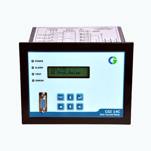 过载保护继电器 - CGI 14N/C - CG Power Systems - 面板安装 / 数字 / 可编程