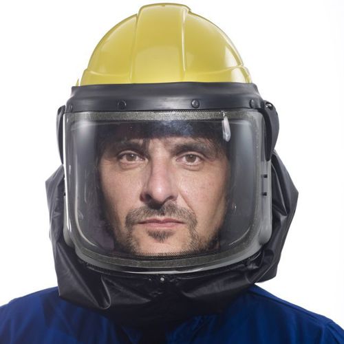 全脸面罩防护口罩 - Pureflo PF31 ABS - helmets integrated