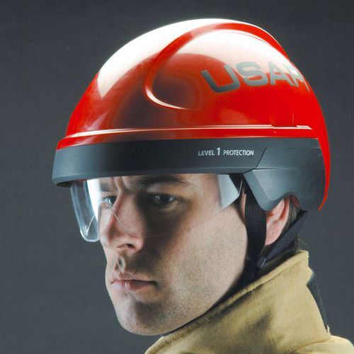 攀岩安全帽 - Cromwell ER1 series - helmets integrated - EN16473 / 红色 / 带防护镜