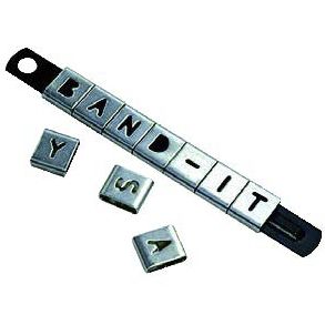 识别标签 - AE0 series   - BAND-IT - 不锈钢 / 矩形