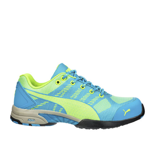 防滑安全鞋 - CELERITY KNIT BLUE WNS LOW - PUMA SAFETY SHOES - 防穿孔 / 耐热 / 电气防护