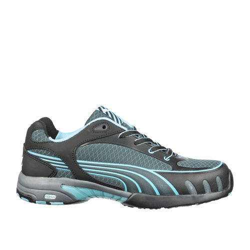 耐热安全防护鞋 - FUSE MOTION BLUE WNS LOW - PUMA SAFETY SHOES - 电气防护 / 皮质 / 橡胶