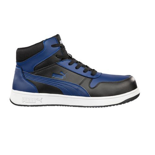 农业安全防护鞋 - FRONTCOURT BLUE/BLK MID - PUMA SAFETY SHOES - 工程 / 防滑 / 防穿孔